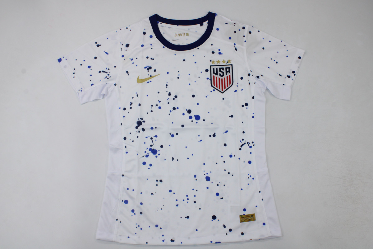 AAA Quality USA Woman 2023 World Cup Home Soccer Jersey